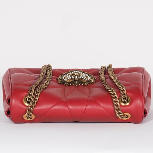 Dolce & Gabbana Red Quilted Nappa Leather Large Devotion Bag - Picture 12 of 16